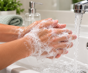 Wash hands