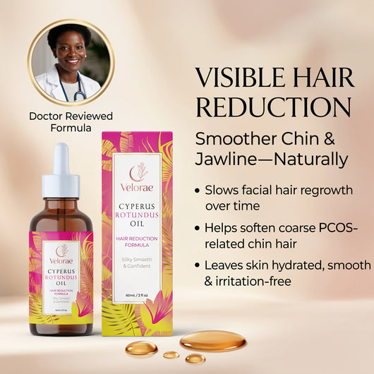 Velorae Cyperus Rotundus Hair Reduction Oil