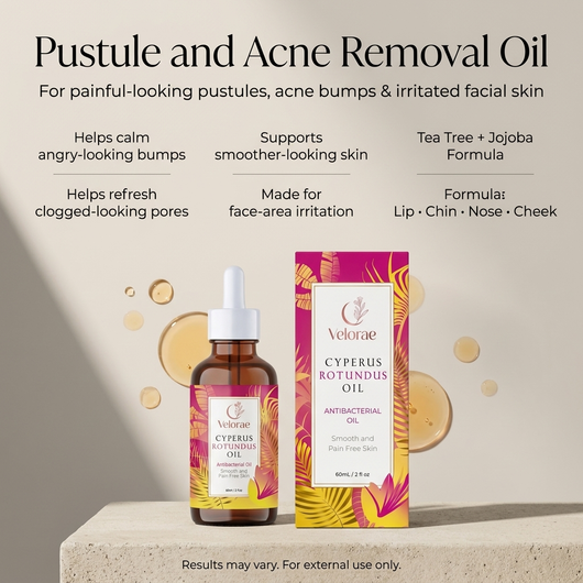 Velorae Cyperus Rotundus Antibacterial Oil