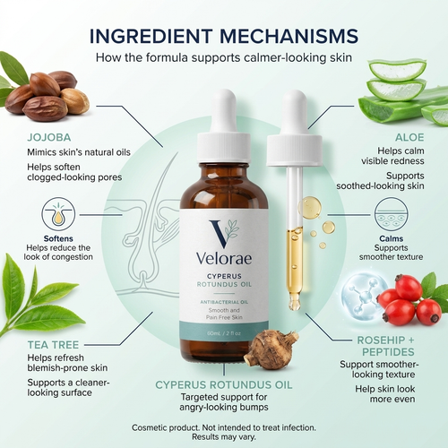 Velorae Cyperus Rotundus Antibacterial Oil